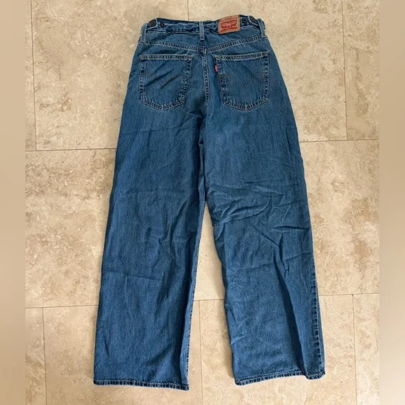 Levi’s Cinch Baggy Jeans Medium Wash - Picture 3 of 7